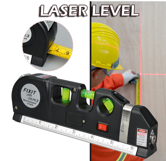 Laser Level Pro 3 Multifunctional Measurement Tools